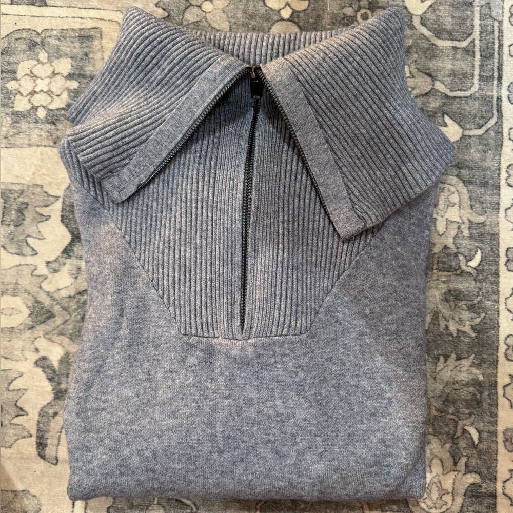 Tahari Sweater with Zipper Collar